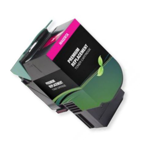 MSE Model MSE022441316 Remanufactured High-Yield Magenta Toner Cartridge To Replace Lexmark 70C1HM0, 70C0H30; Yields 3000 Prints at 5 Percent Coverage; UPC 683014205038 (MSE MSE022441316 MSE 022441316 MSE-022441316 70C 1HM0 70C 0H30 70C-1HM0 70C-0H30)