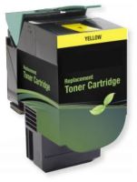 MSE Model MSE022480216 Remanufactured High-Yield Yellow Toner Cartridge To Replace Lexmark 80C1HY0; Yields 3000 Prints at 5 Percent Coverage; UPC 683014205380 (MSE MSE022480216 MSE 022480216 MSE-022480216 80C 1HY0 80C-1HY0) 
