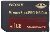 Sony MS-EX1G Memory Stick Pro-HG Duo, 1 GB Storage Capacity, Memory Stick PRO-HG Duo Form Factor, 2.7 - 3.6 V Supply Voltag, 1 x Memory Stick PRO-HG Duo Compatible Slots (MSEX1G MS EX1G MS-EX1 MSEX1 MS EX1) 