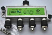 DirecTV MSPLIT4 Signal SWM 4-way Splitter, One Port Power Passing Weather Se, Frequency Range 2000 kHz to 2150 MHz (MSPLIT-4 MSPLIT SPLIT4-MRV SPLIT4MRV)  
