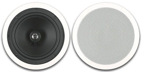 BIC America M-SR8 Two-way In-ceiling Round Speaker System, Drivers: One 3/4