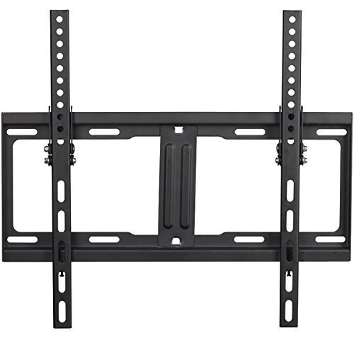RCA MST55BKR Ultra-thin Tilt TV wall moun, Ultra-thin for todays slim light-weight panels, Fits televisions 32-55 inch up to 77 lbs, Tilt downward up to 14 degrees for higher wall mounting, Easy installation with unique 3-piece designVESA compliant up to 400 x 400, UPC 044476121289 (MST55BKR M-ST55BKR)