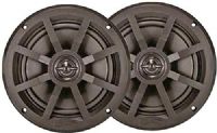 Jensen MSX60BR Marine 6.5" Coaxial Speaker (Pair), Black, 35W RMS Power, 75W Max Power, Frequency Response 65Hz – 20KHz, 4 Ohm Impedance, 75Hz Resonant Frequency, 6" Woofer Size, Polypropylene Woofer Material, Dome Tweeter, Silk Tweeter Material, 1" KSV Voice Coil Size, 11oz Magnet Weight, 2.3" Mounting Depth, UPC 681787020964 (MS-X60BR MSX-60BR MSX 60BR MSX60B) 