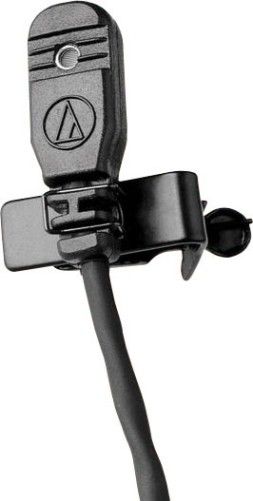Audio-Technica MT830c Omnidirectional Condenser Lavalier Microphone, Frequency Response 30-20000 Hz, Open Circuit Sensitivity 37 dB (14.1 mV) re 1V at 1 Pa, Impedance 200 ohms, Less power module, unterminated 55