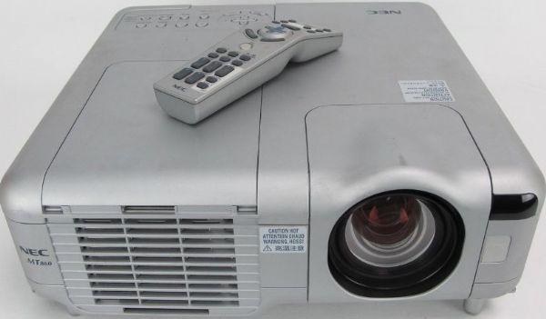 NEC MT860 TFT LCD Projector, 2800 ANSI Lumens, 800 x 600 Resolution, 800:1 Contrast Ratio (MT-860, MT 860)