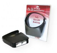 Carson MV-23 MagniVisor Head-Worn Magnifier; A hands-free, head-worn 2x magnifier with a 3x flip-down lens; Includes an adjustable headband; Perfect for all fine detail work in art, hobby, and craft!; Shipping Weight 0.50 lb; Shipping Dimensions 8.38 x 3.62 x 11.00 inches; UPC 750668004086 (MV23 CARSON-MV-23 MAGNIVISOR-MV-23 TOOLS) 