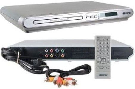 Memorex MVD2040 Refurbished Progressive Scan DVD Player, Silver/Gray, On-screen graphical user interface, 16:9/4:3 picture select, Slow motion function (1/2, 1/4, 1/8, 1/16), Multi-angle menu, Zoom function, Progressive scan DVD, VCD, CD player with built-in MP3 decoder, Audio CD, CD-R/-RW, MP3 CD player (MVD-2040 MVD 2040 MV-D2040  MVD2040-R)