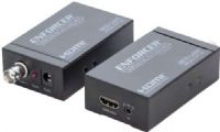 Seco-Larm MVE-AA11-01NQ ENFORCER HDMI Extender Over Single Coaxial Cable; Input video signal 3.3V; Input DDC signal 5Vp-p (TTL); Maximum single link range 1080p; Deep color 36bits (12bits/color); Video formats supported High-speed HDMI, HDCP 1.1; Range Up to 328' (100m); Audio formats supported LPCM, Dolby-AC3, DTS7.1, DSD (MVEAA1101NQ MVEAA11-01NQ MVE-AA1101NQ)  