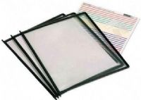 Martin Yale MVF3 Master Replacement Sleeves for Masterview System, 13'' x 11'' x 4'', Heavy-gauge polypropylene material will not lift type or stick to your reference materials, Nonglare surface allows for in-sleeve photocopying, Includes indexing tabs (MVF-3 MVF 3 MATMVF3 MAT-MVF3 015086211103) 