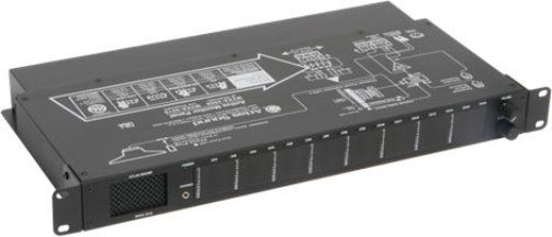 Atlas Sound MVXA-2016 Active Audio Monitor Panel, 16 Channels, 1 Rack Space, A 12 Segment LED Meter for Each Channel Provides Accurate Visual Monitoring of all Channels Simultaneously, An Internal Speaker, Headphone Jack, Line Level Output and an External Speaker Output are Available for Versatile Aural Monitoring of Each Channels, UPC 612079162635 (MVXA2016 MVXA 2016 MV-XA2016 MVX-A2016)