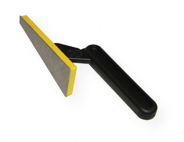 Midwest MW1178 Tungsten Carbide Sander Triangle Head Medium Grit; Shaped sanding surfaces specifically designed to easily sand sections of intricately detailed projects that are difficult to reach using traditional sandpaper; Each tool features an ergonomically designed comfort-shape handle that is easy to hold and use; UPC 091157011780 (MIDWESTMW1178 MIDWEST-MW1178 MIDWEST/MW1178 TOOL)