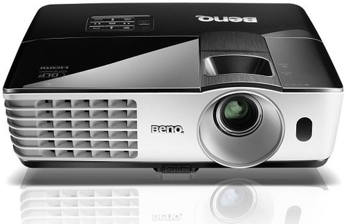 BenQ MW665 Digital Projector, DLP Projection System, WXGA(1280x800) Native Resolution, 3200AL Brightness (ANSI Lumens), 04/05/1900 00:01 Contrast Ratio, Native 16:10 Aspect Ratio, 44