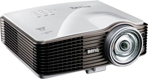 BenQ MW811ST DLP Projector, 3D, 2500 ANSI lumens Image Brightness, 4600:1 Image Contrast Ratio, 48 in - 300 in Image Size, 0.50:1 Throw Ratio, 2x Digital Zoom Factor, 1280 x 800 WXGA native / 1600 x 1200 WXGA resized Resolution, Widescreen Native Aspect Ratio, 1.07 billion colors Support, 120 V Hz x 99 H kHz Max Sync Rate, 210 Watt Lamp Type, 4000 hours Typical mode / 5000 hours economic mode Lamp Life Cycle (MW811ST MW-811ST MW 811ST MW811-ST MW811 ST)