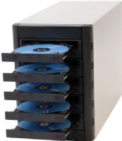 Microboards MWDVD-05 MulitiWriter DVD Disc Tower Duplicator, Burns up to 5 discs simultaneously, eSATA interface, Zulu2 Disc Mastering software gives you complete control over the tower, Compatible with Windows XP, Vista (32bit & 64-bit) and Windows 7 (32-bit & 64bit), UPC 678621030814 (MWDVD05 MWDVD 05 MW-DVD-05 MW DVD-05 15453) 