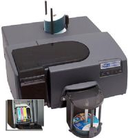 Microboards MX1-1000 Model MX-1 Disc Publisher, Integrated HP thermal inkjet technology, 4800 dpi printing resolution, As low as 9 cents per disc, full-color, full-coverage, 100-disc capacity, High-speed 18X DVD & 48X CD recording (MX11000 MX1 1000) 
