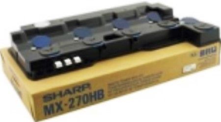 Sharp MX-270HB Black Waste Toner Box Kit, Works with MX-2300N, MX-2700N, MX-3501N and MX-4501N Printers, Up to 40000 pages, New Genuine Original OEM Sharp Brand, UPC 700580343596 (MX270HB MX 270HB MX-270-HB MX-270 HB)