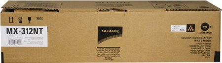 Sharp MX-312NT Black Toner Cartridge, Works with Sharp MX-M260 and MX-M310 Multifunctional & All-in-One Machines, Up to 25000 pages yield, New Genuine Original OEM Sharp Brand, UPC 708562003704 (MX312NT MX 312NT)