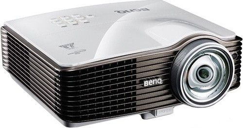 BenQ MX810ST 3D XGA - DLP Projector with Stereo Speakers, 2500 lumens Brightness, 4600:1 Contrast Ratio, 40.9