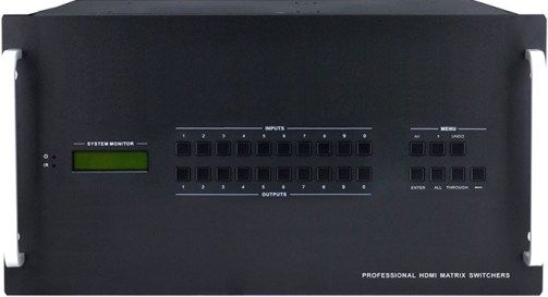 Kanex MXDV3232A Fast HDMI 32x32 Matrix Switcher with built-in HDCP and EDID Management, Fast-switch up to 32 x HDMI/DVI sources to 32 x HD displays, Supports bandwidth up to 10.2 Gbps, Smart EDID & HDCP internal management, HDCP 1.3 complaint, Supports 3D pass-through, Supports full HD 1080p - 1920 x 1080 at 60Hz, Computer resolutions up to WUXGA - 1920 x 1200 at 60Hz, UPC 814556015957 (MXDV3232A MXDV-3232-A MXDV 3232 A)