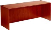 Boss Office Products N104-C Desk Shell 48X24, Cherry, The 48 x 24 inch desk shell is perfect for areas where basic work surface is the need, Used as a student desk or salesman's workstation this high pressure laminate unit provides the basic necessity in the workplace, The Cherry laminate is durable yet stylish as well, Dimension 48 W X 24 D X 29 H in, Wt. Capacity (lbs) 250, Item Weight 93 lbs, UPC 751118210422 (N104C N104-C N104-C) 