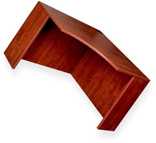 Boss Office Products N134-C Corner Table Cherry, 42 X 42