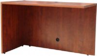 Boss Office Products N145-C Return-Reversible, Cherry 248, 47" reversible return, Used to connect desk shells and credenza's this unit is functional in either right or left handed applications, The Cherry laminate is durable yet attractive with 3mm edge banding, Dimension 47 W X 24 D X 29 H in, Wt. Capacity (lbs) 250, Item Weight 85 lbs, UPC 751118214529 (N145C N145-C N145-C) 