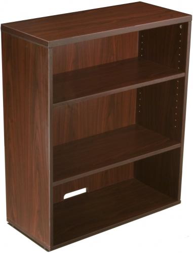 Boss Office Products N153-M Open Hutch/Bookcase- Mahogany, Open hutch/bookcase made of thermally infused melamine, Edges are banded with 3mm PVC,, Dimension 31 W X 14 D X 36 H in, Wt. Capacity (lbs) 250, Item Weight 81.4 lbs, UPC 751118215311 (N153M N153-M N153-M)