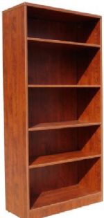 Boss Office Products N158-C Bookcase, 31W X14D X 65.5H Cherry, Five shelf bookcase fro use with the grouping or independently, Durable for and attractive describe the Cherry laminate units, Dimension 32 W X 14 D X 65 H in, Wt. Capacity (lbs) 250, Item Weight 124 lbs, UPC 751118215823 (N158C N158-C N158-C) 