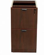 Boss Office Products N176-M Full Pedestal File/File, Mahogany, This deluxe locking pedestal has two file drawers, Finished in Mahogany laminate that is durable yet attractive, Dimension 26 W X 22 D X 28.5 H in, Wt. Capacity (lbs) 250, Item Weight 80 lbs, UPC 751118217612 (N176M N176-M N176-M) 