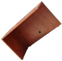 Boss Office Products N180-C Reception Return Shell, Cherry 42W4D, Reversible reception return, Intended for use only with the N169 reception desk shell, Finished in durable yet attractive Cherry laminate, Dimension 42 W X 24 D X 29 H in, Wt. Capacity (lbs) 250, Item Weight 99 lbs, UPC 751118218022 (N180C N180-C N180-C) 