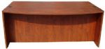 Boss Office Products N189-C Bow Front Desk Shell, 71" Bow front desk shell, Is the basic unit in the executive suite, Can be used as stand alone unit or with other group accessories, Rich warm Cherry finish on the laminate with a 3mm edge banding, Dimension 71 W x 41 D x 29 H in, Frame Color Cherry, Wt. Capacity (lbs) 250, Item Weight 172 lbs, UPC 751118218923 (N-189C N189-C N189C) 