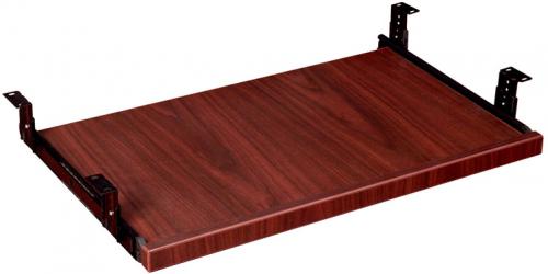 Boss Office Products N200-M Keyboard Tray, Mahogany; The Mahogany laminate keyboard tray can be used with any of the desk shells, credenzas or bridges; This compact accessory frees up work surface and stores the keyboard when not in use; Dimension 23.5 W x 14.5 D x 1.25 H in; Wt. Capacity (lbs) 250; Item Weight 10 lbs; UPC 751118220018 (N200M N200-M N-200M)