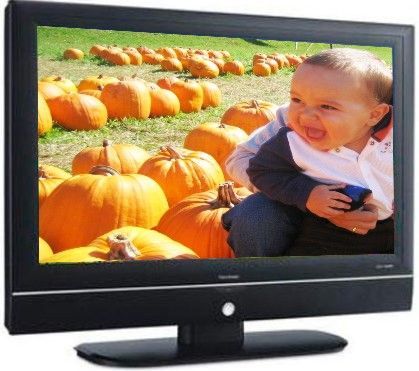 ViewSonic N3735W Remanufactured Widescreen LCD HDTV, 37 Viewable Image Size, 1366 x 768 native resolution, 16:9 widescreen aspect ratio, 1000:1 contrast ratio, 550 cd/m2 brightness, 8 ms response time, ATSC/NTSC TV tuner, Anti-glare and anti-reflective coating, 480i, 480p, 720p, 1080i TV input signal, 170 horizontal and vertical viewing angle (N3735W N-3735W N 3735W)