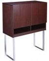 Boss Office Products N8009-MOC Modular Laminate Series Hutch; 2 Door Hutch with mail slot (no doors), frame included, Mocha; Dimension 31.5 W x 13 D x 41.5 H in; Frame Color Mocha; Wt. Capacity (lbs) 250; Item Weight 62 lbs; UPC 751118300550 (N8009MOC N8009-MOC N8009-MOC) 