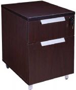 Boss Office Products N8011-MOC Modular Laminate Series Mobile Pedestal; Mobile pedestal with lock (no seat cushion), Mocha; Dimension 15.5 W X 19.5 D X 23 H in; Wt. Capacity (lbs) 250; Item Weight 57 lbs; UPC 751118300574 (N8011MOC N8011-MOC N8011-MOC) 