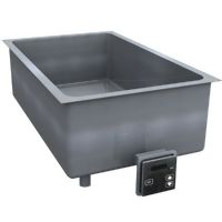Delfield N8717-DESP ESP Series One Pan Drop-In Hot Food Well, 2.4 - 2.7 Amps, 60 Hertz, 1 Phase, 208-230 Voltage, 500 Watts, 1 Full Size Food Pans Capacity, Digital Control Type, Drain, Drop In Installation Type, Stainless Steel / Galvanized Steel Material, 1 Number of Pans, Electric Power Type, Full Size Size, 16.88" Cutout Width, 25" Cutout Depth, UPC 400012222061 (N8717-DESP  N8717DESP N8717 DESP) 