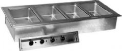Delfield N8759-D Four Pan Drop In Hot Food Well, 20 - 22 Amps, 60 Hertz, 1 Phase, 208-230 Voltage, 4,000 - 4,800 Watts, Infinite Control Type, Drain Features, Drop In Installation, Steel Material, 4 Number of Pans, Electric Power Type, Full Size, UPC 400010739387 (N8759-D N8759 D N8759D) 