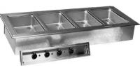 Delfield N8759-DESP ESP Series One Pan Drop-In Hot Food Well, 9.6 - 10.8 Amps, 60 Hertz, 1 Phase, 208-230 Voltage, 2,000 Watts, 4 Full Size Food Pans Capacity, Digital Control Type, Drain, Drop In Installation Type, Stainless Steel / Galvanized Steel Material, Electric Power Type, Full Size Size, 58.50" Cutout Width, 25" Cutout Depth, UPC 400012235566 (N8759-DESP N8759 DESP N8759DESP) 