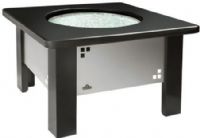 Napoleon PFT Patio Flame Table with Stainless Steel Frame, Black powder coated legs to give it a sleek finish, Works with Napoleon Patio Flames, UPC 629162110176 (NAPOLEONPFT NAPOLEON-PFT) 