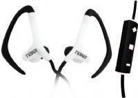 Naxa Electronics NE-936W Neurale Series Wireless Sport Earphones, White Color, Over-the-ear hooks keep everything in place, Dynamic 10mm neodymium drivers, In-line microphone and remote works with compatible smartphones, Flat ribbon cabling improves durability and resists tangles, Dimensions 3.54" x 0.98" x 20.50", Weight 0.2 lbs; UPC 840005009949 (NAXAELECTRONICS-NE-936W NAXAELECTRONICS NE936W NAXAELECTRONICS-NE936W NAXAELECTRONICSNE936W NE936W) 