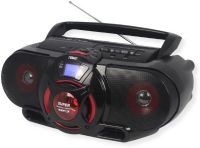Naxa NPB-273 Portable Bluetooth MP3/CD AM/FM Stereo Radio Cassette Player/Recorder with Subwoofer and USB Input; A modern CD/cassette boombox with Bluetooth, USB, & MP3 playback; Stream music wirelessly from Bluetooth enabled devices; Plays CD, CD-R/RW, and MP3 discs; Dimensions 18" x 7.9" x 12.2"; Shipping Dimensions 19.5" x 9.5" x 14.6"; Weight 10.87 Pounds; Shipping Weight 12.54 Pounds; UPC 840005012444 (NAXANPB273 NAXA-NPB273 NAXA-NPB-273 BLACK) 