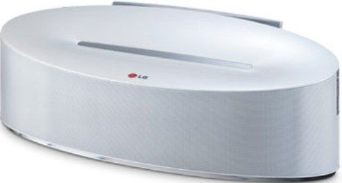 LG ND5630 Speaker dock - with Android devices / Apple cradle, Active Speaker Type, 30 Watt Total Nominal Output Power, Integrated Audio Amplifier, Bluetooth, Near Field Communication Connectivity Interfaces, AirPlay, USB host Built-in Devices, Portable speaker - 30 Watt Speakers Included, Speaker - stereo - 2 x 15 Watt - active Speaker Details, UPC 772454062193 (ND5630 ND-5630 ND 5630)