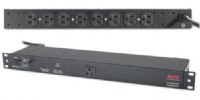APC American Power Conversion NET9RMBLK Black Rackmount SurgeArrest 9 Outlet 120V, Protection Working Indicator, Catastrophic Event Protection, Noise Filtering, Building Wiring Fault Indicator, Cord management, Lightning and Surge Protection, IEEE let-through rating and UL 1449 compliance, Surge energy rating 1700 Joules EMI/RFI (NET-9RMBLK NET 9RMBLK NET9RM-BLK NET9RM) 