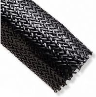 Techflex NHN1.25BK Gorilla Sleeve 1.25 Inch wide; 250 feet long, Black; Engineered from flat, 50 mil wide filaments of tough and strong 6-6 Nylon to achieve a thick abrasion guard for use on hoses and cables exposed to harsh conditions; The product provides fuller coverage for increased resistance to abrasion and penetration, and still expands for easy installation over long lengths; UPC N/A (NHN1.25BK NHN125BK NHN1-25BK NHN125-BK NHN1 25 BK BTX) 