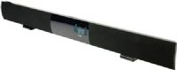 Naxa NHS-2005 Bluetooth 37" Super-slim Sound Bar with Built-In Subwoofer; Two drivers and one subwoofer deliver 50W RMS total output power; Connect to music players wirelessly with Bluetooth technology; Built-in MP3 playback from USB and SD/MMC memory cards; FM radio tuner with 20 station presets; Input: Optical digital audio, RCA stereo audio, 3.5mm AUX audio; UPC 840005007068 (NHS2005 NHS 2005 NH-S2005) 