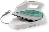 Panasonic Home Appliances NI-L70SRW Cordless Steam/Dry Iron with Curved Stainless Steel Soleplate; White; Eliminate the twists and tangles of a power cord and enjoy the freedom of cordless ironing with a powerful steam/dry iron, charging base and carrying case; UPC 885170128477 (NIL70SRW NI L70SRW NIL70SRW-PANASONIC NI-L70SRW-PANASONIC NI-L70SRW-IRON NI-L70SRW-STEAM) 