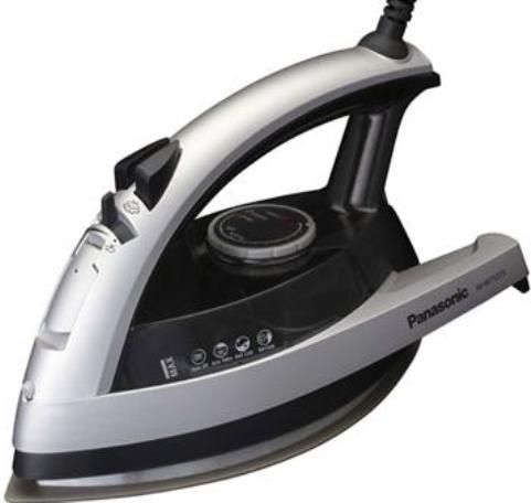 Panasonic NI-W750TS Multi-Directional Quick Steam Iron, 1500-Watt 360, 176F - 80C Minimum Temperature, 392F - 200C Maximum Temperature, Titanium Sole Plate Coating, Innovative Design, Stay Clean Vents, Easy-to-use, Select the Amount of Steam for the Job, Vertical Steam, 120 V AC Input Voltage, 1.50 kW Power Consumption (NI-W750TS NI W750TS NIW750TS)