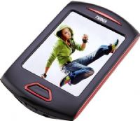 Naxa NMV-179RD Portable Media Player with 2.8" Touch Screen, Built-In 4GB Flash Memory, 3.1 MP Camera, PLL Digital FM Radio, Speaker & SD Card Slot, Red; Easy-to-use touchscreen controls; Built-in camera takes pictures and videos; Plays digital music (MP3, WMA, WAV), video (AVI, RMVB, 3GP), photos (JPEG, BMP); UPC 840005006726 (NMV179RD NMV 179RD NMV-179R NMV-179) 