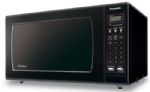 Panasonic NN-SN733B Full-Size 1.6 cu. ft. Countertop Microwave Oven with Inverter Technology, Black, 1.6 Cu. Ft Size; Full Size Type; Countertop Installation; 1.6cft Oven Capacity; 1250W Cooking Power; Panasonic Inverter; Inverter Turbo Defrost; 5 Button + Membrane Control Panel; Green 4 Digit Display Panel; 99min 99sec Cooking Time; UPC 885170119925 (NNSN733B NN-SN733B) 