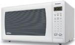 Panasonic NN-SN733W Full-Size 1.6 cu. ft. Countertop Microwave Oven with Inverter Technology, White, 1.6 Cu. Ft Size; Full Size Type; Countertop Installation; 1.6cft Oven Capacity; 1250W Cooking Power; Panasonic Inverter; Inverter Turbo Defrost; 5 Button + Membrane Control Panel; Green 4 Digit Display Panel; 99min 99sec Cooking Time; UPC 885170119932 (NNSN733W NN-SN733W) 
